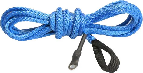 KFI Blue Synthetic 12 Foot Winch Plow Cable