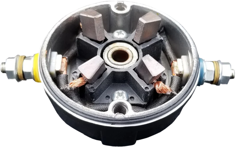 KFI U-Series Motor End Cap Black - SE-U-CAPKIT