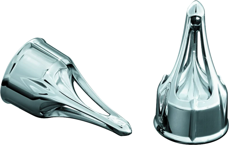 Kuryakyn Roman Axle Caps Chrome - 1225