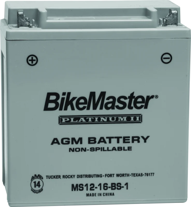BikeMaster AGM Battery - MS12-16-BS-1 - 780771