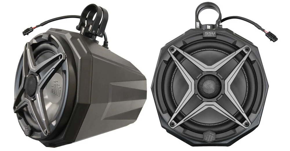 SSV Works 8in Cage Mount Pod Speaker 1.75in Roll Cage