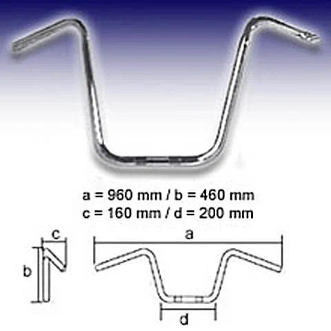 FEHLING APE HANGER 1 Zoll Large, MK