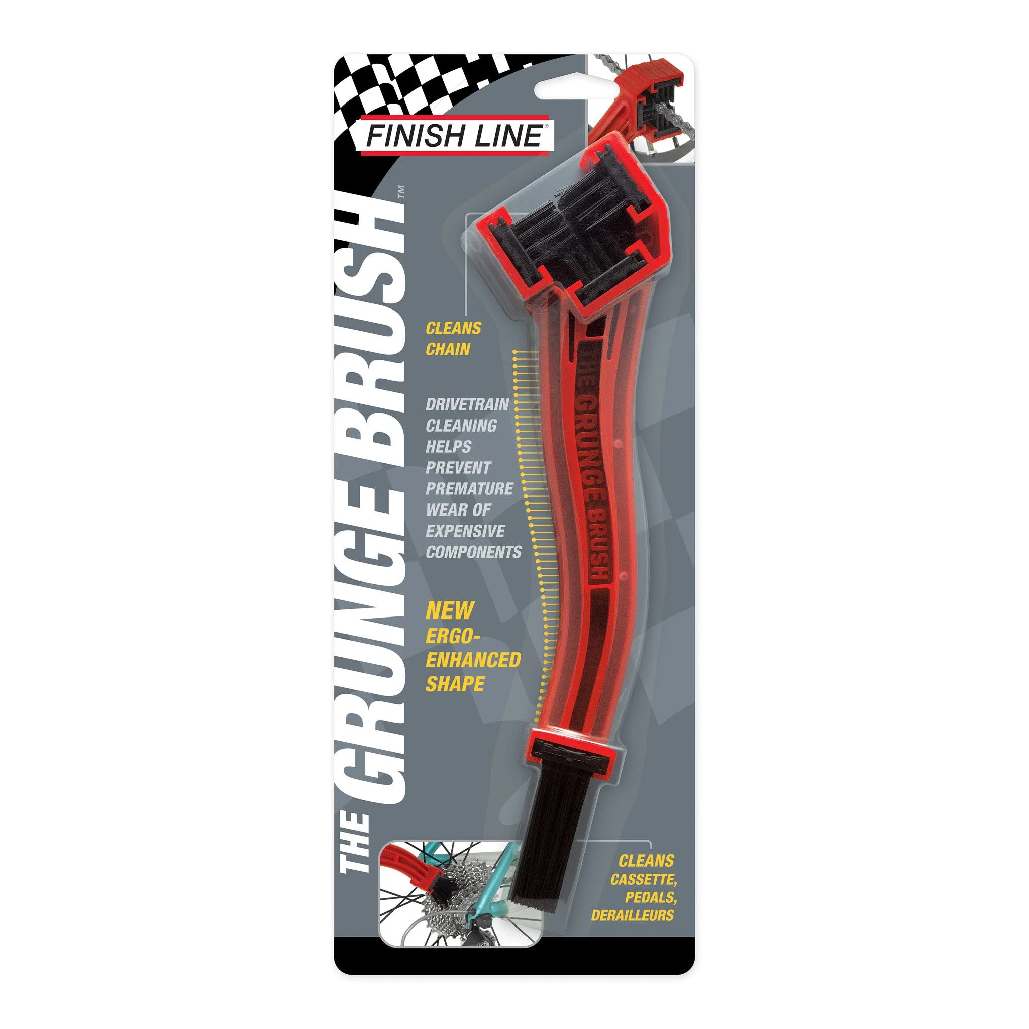 Finish Line - Grunge Brush Cleaning Scrubber (MTB)