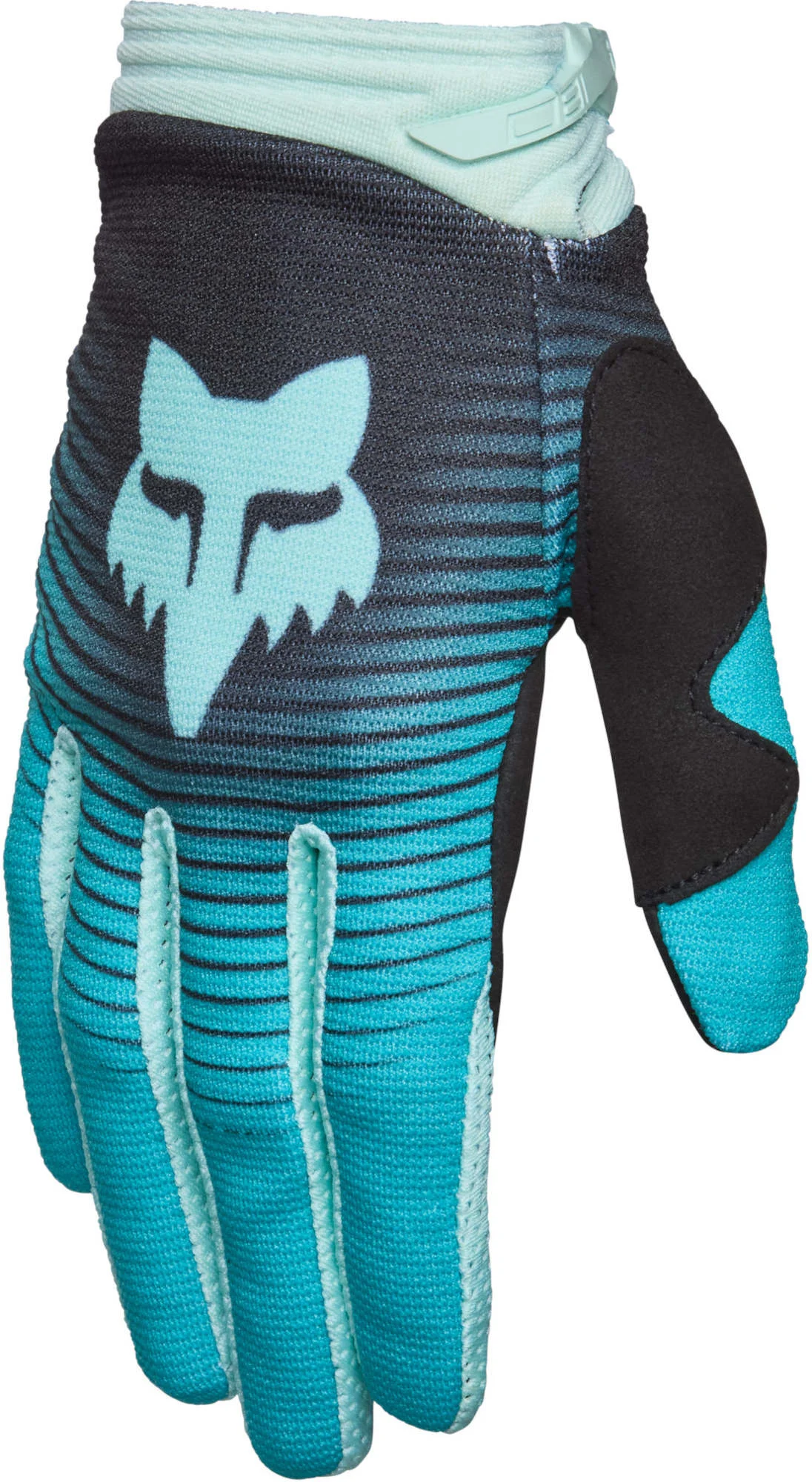 FOX 180 Collect Ladies Motocross Gloves  turquoise/black