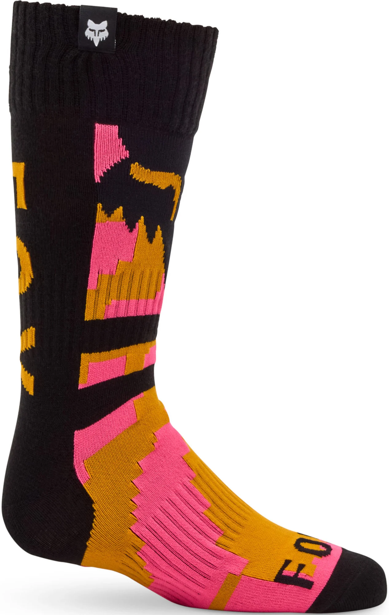 FOX 180 Kairos Youth Motocross Socks black/orange