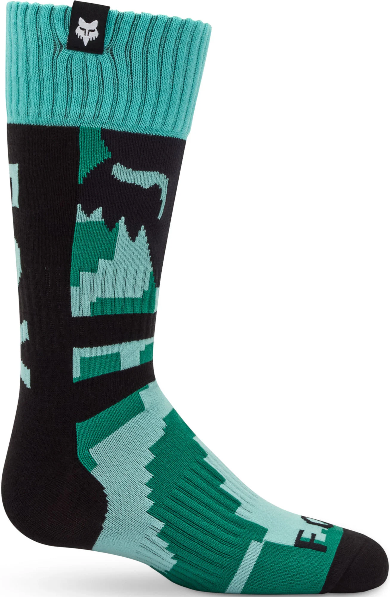FOX 180 Kairos Youth Motocross Socks turquoise