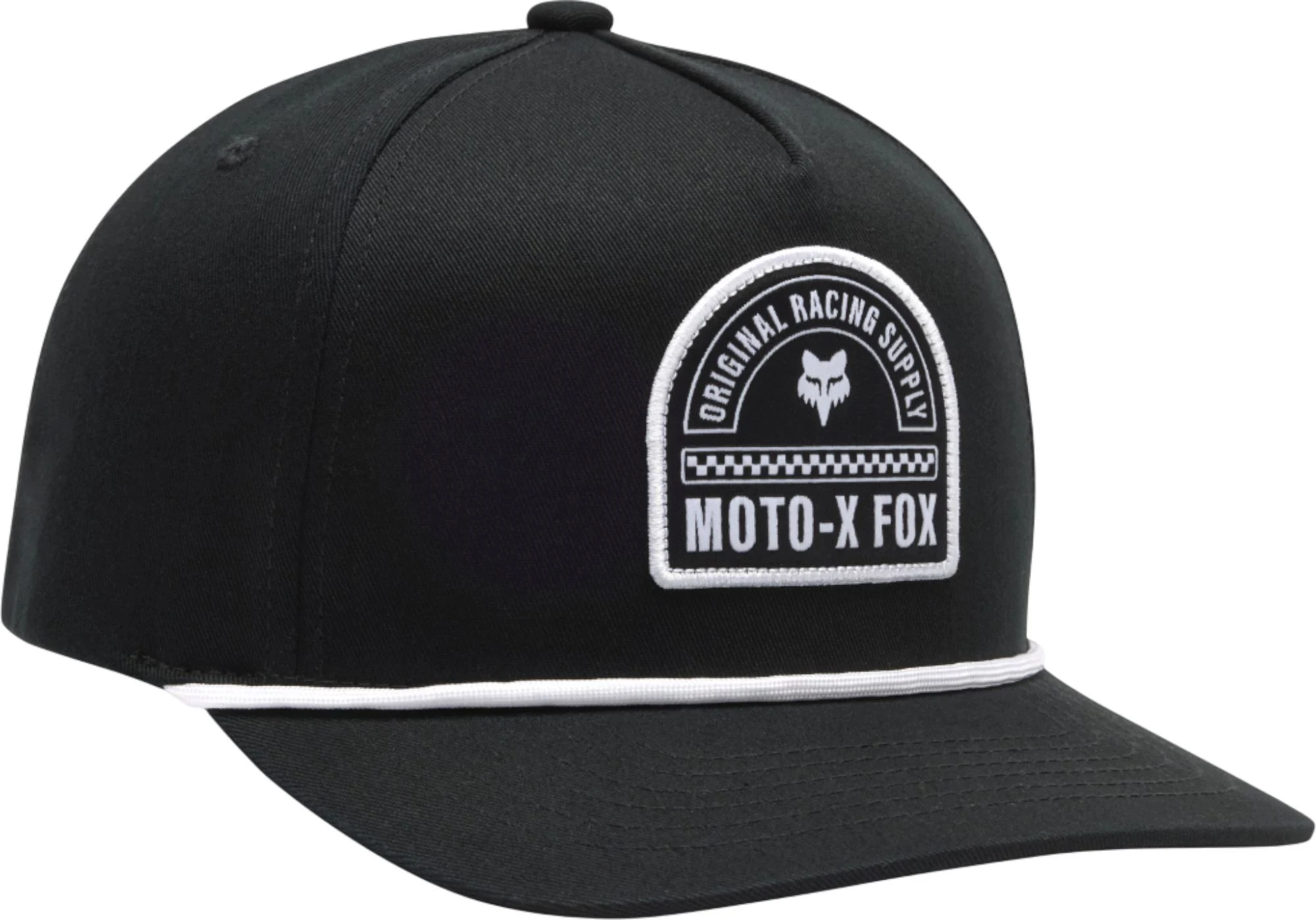 FOX Victory Snapback Cap black/white