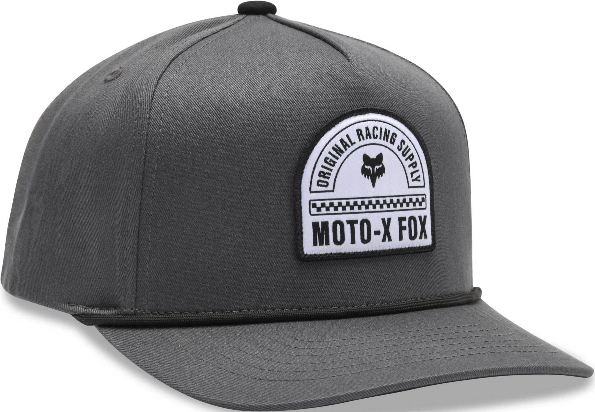 FOX Victory Snapback Cap grey/white