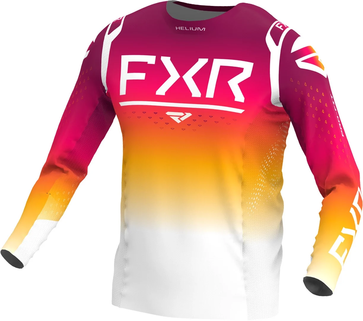 FXR Helium 2023 Motocross Jersey pink/white