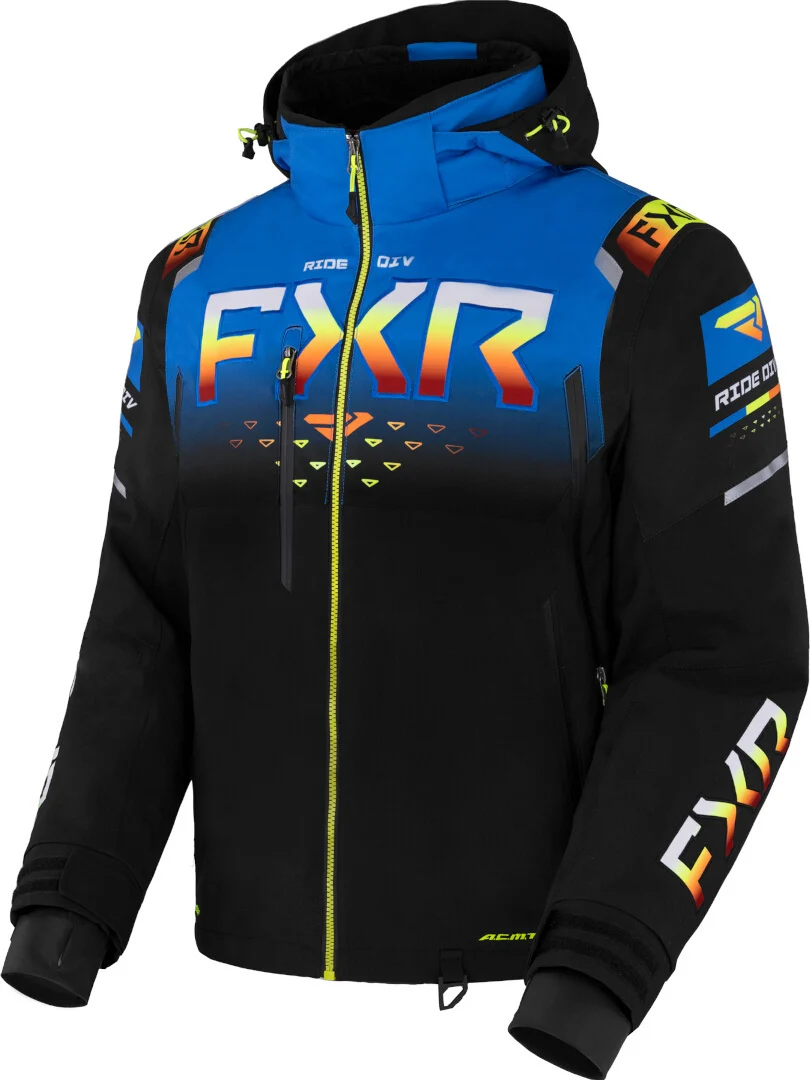 FXR Helium X 2-in-1 2023 Snowmobile Jacket black/blue