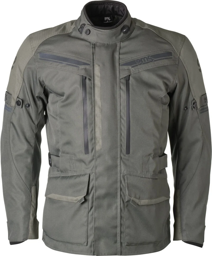 GMS Gear Neo WP Man waterproof Motorcycle Textile Jacket olive