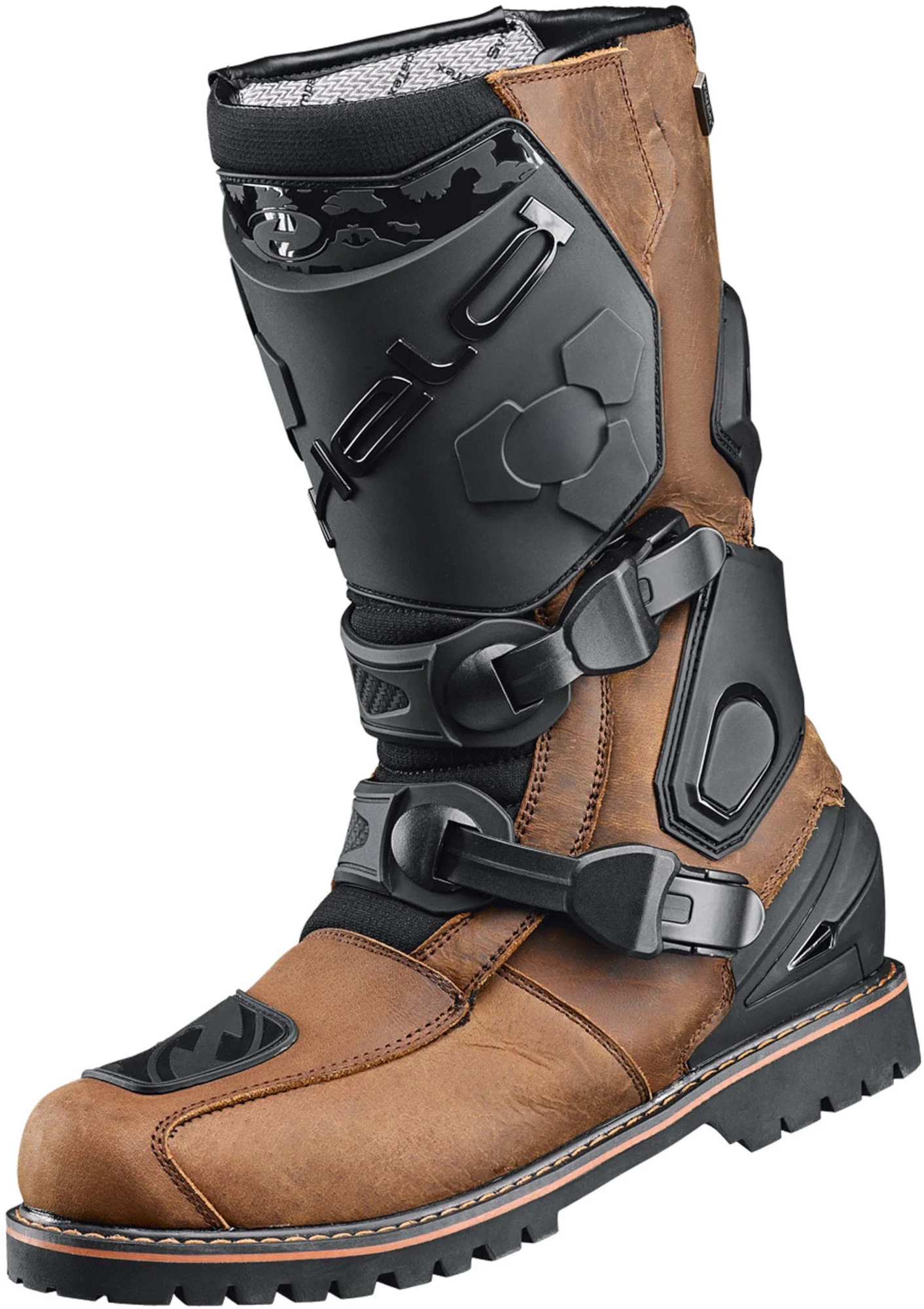 Held Belrock waterproof Motorcycle Boots brown