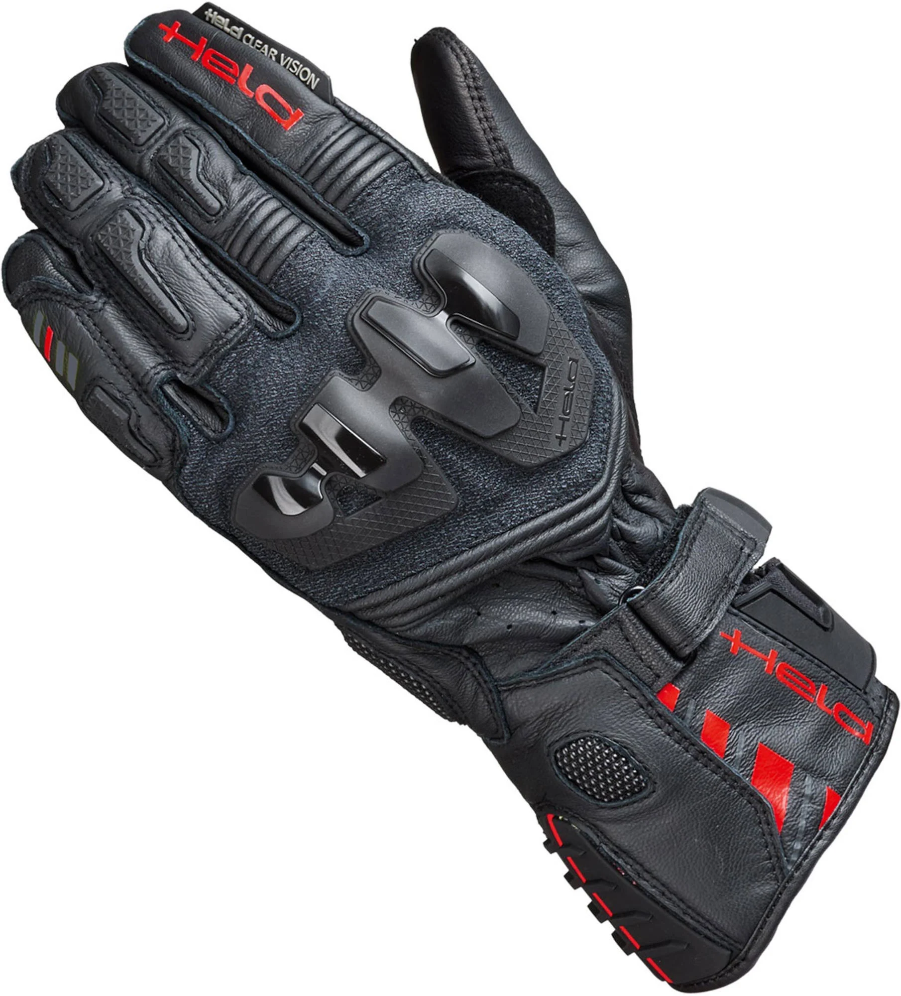 Held Evo-Thrux 3 Ladies Motorcycle Gloves black/red