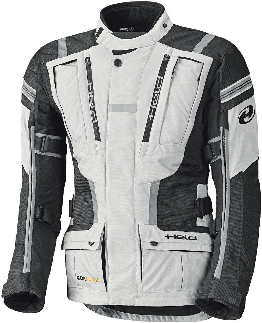 Held Hakuna II waterproof Motocycle Textile Jacket grey/black