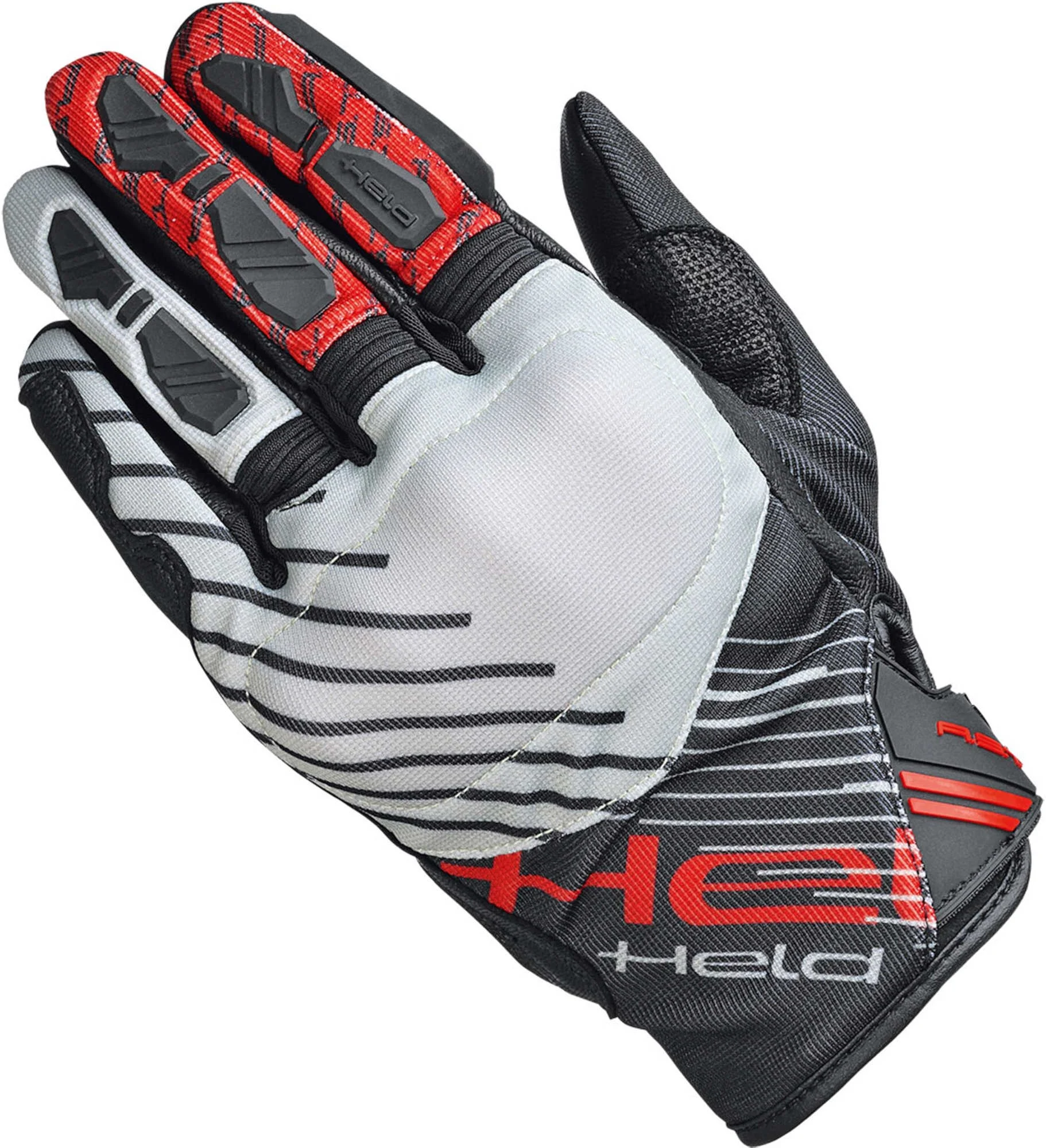 Held Hamada 2 Adventure Motorcycle Gloves grey/black