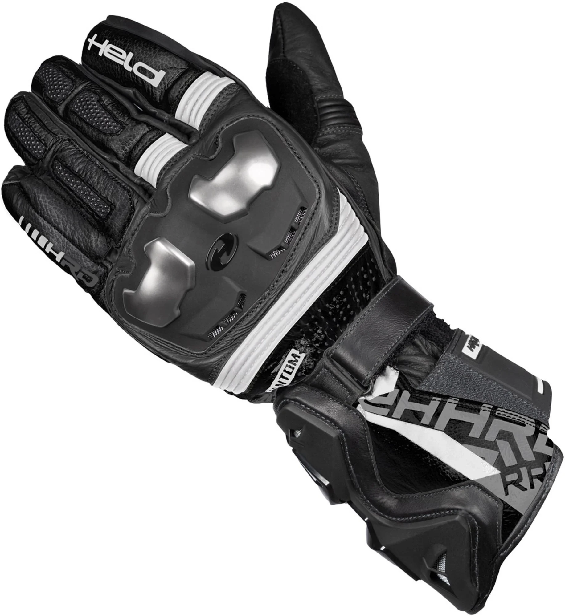 Held Phantom 3 Motorcycle Gloves black/white