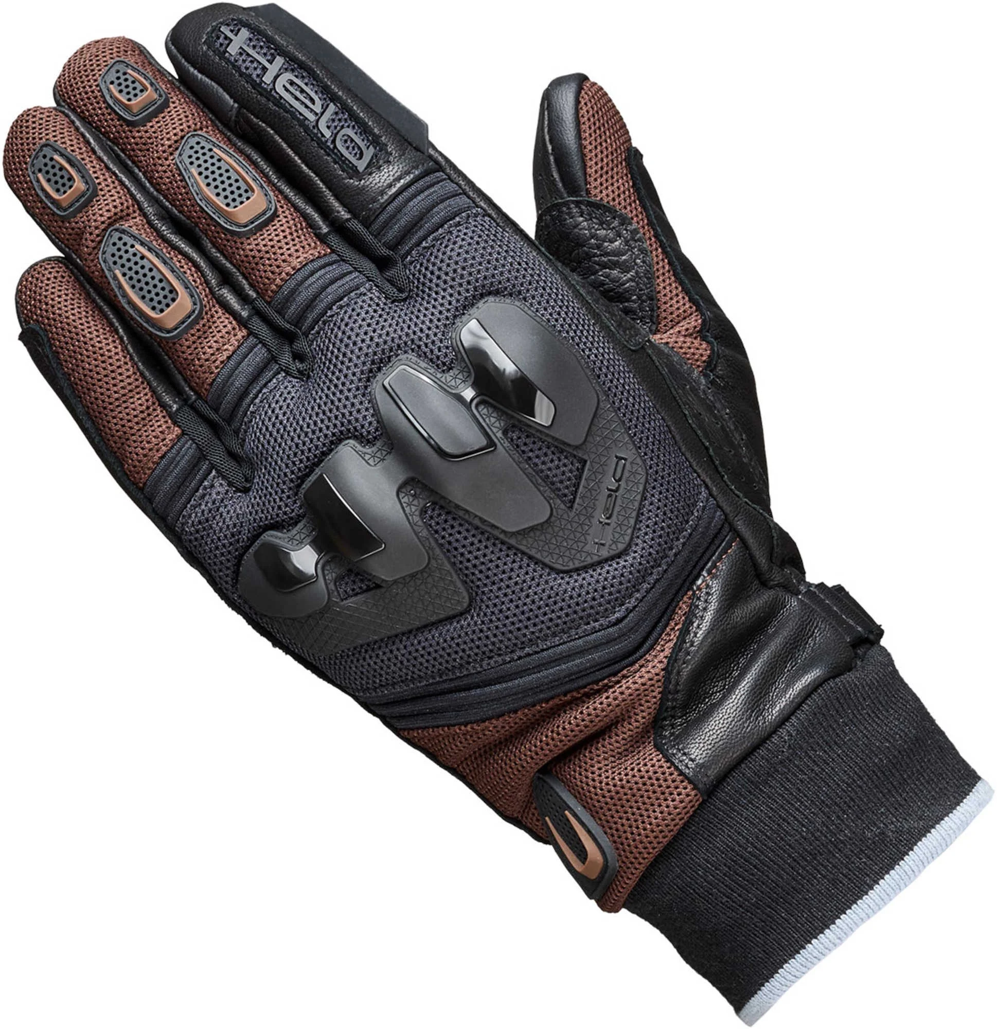 Held Sambia KTC 2 Adventure Motorcycle Gloves brown/black