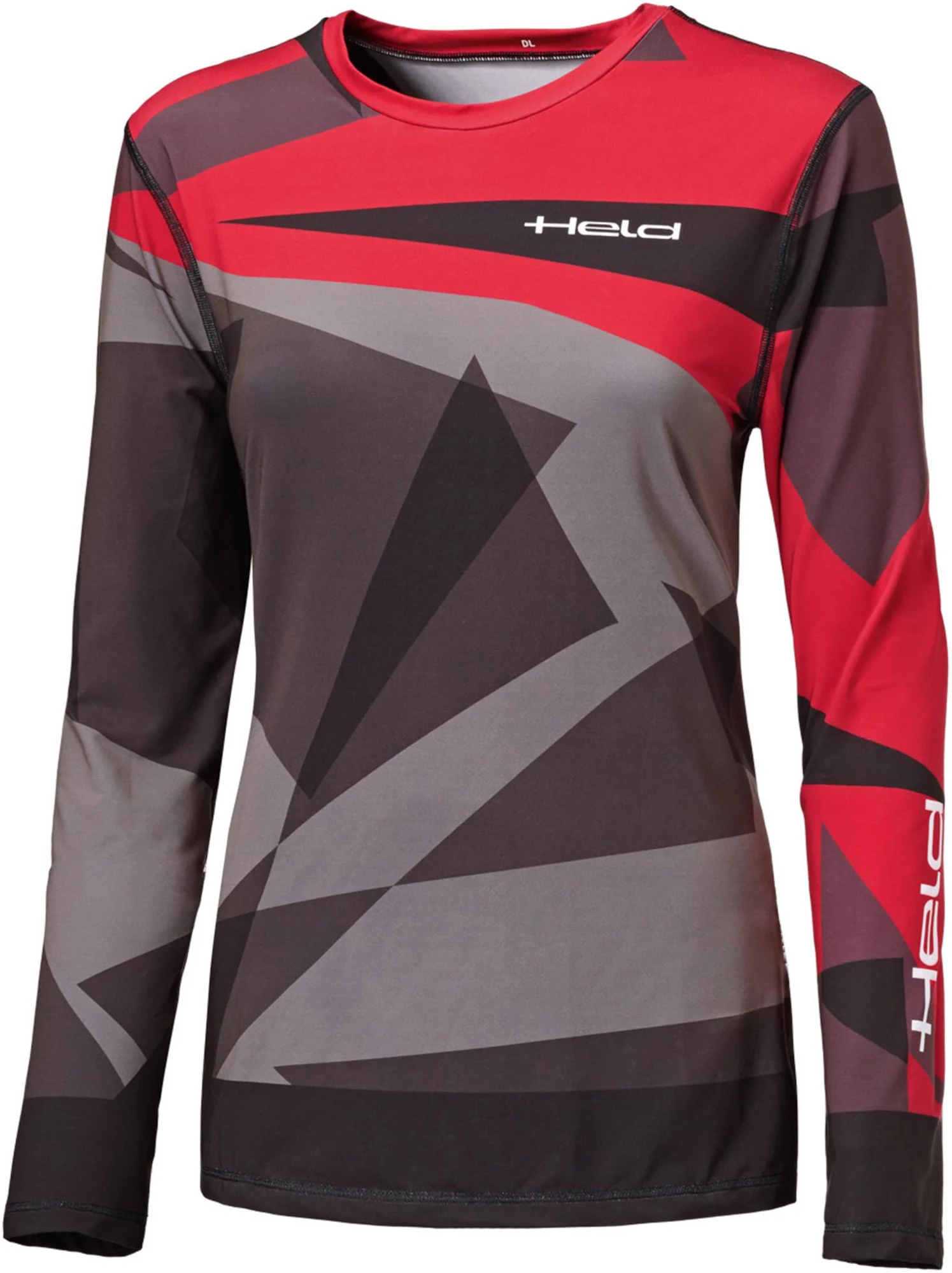 Held Style Skin 2 Ladies Functional Shirt black/red