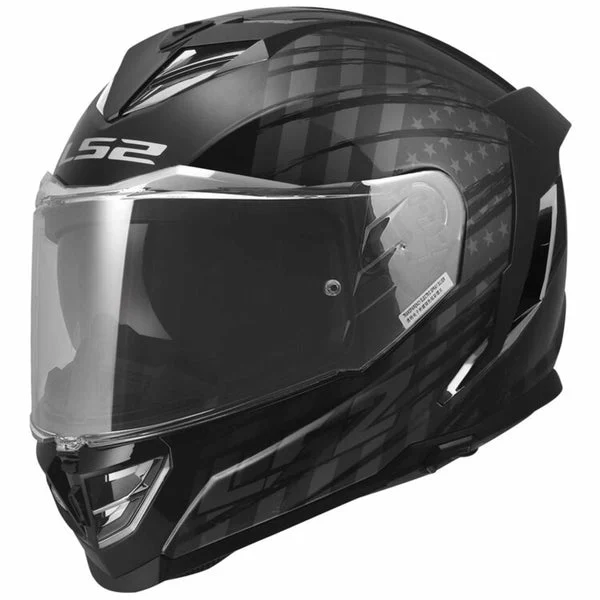 LS2 Assault III Flag Adult Street Helmets (Brand New) | Shop for Moto Gear