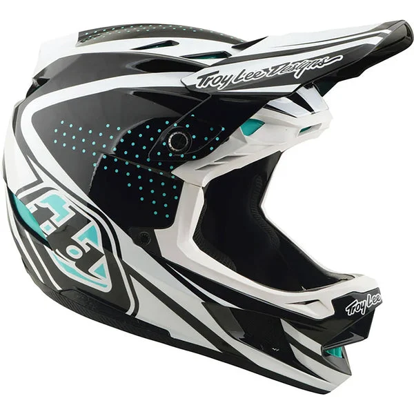 Troy Lee Designs D4 Polyacrylite The Line MIPS Adult MTB Helmets | Shop for Moto Gear