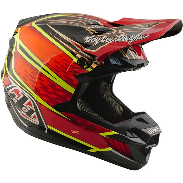 Troy Lee Designs SE5 Carbon Wings 2026 MIPS Adult Off-Road Helmets | Shop for Moto Gear