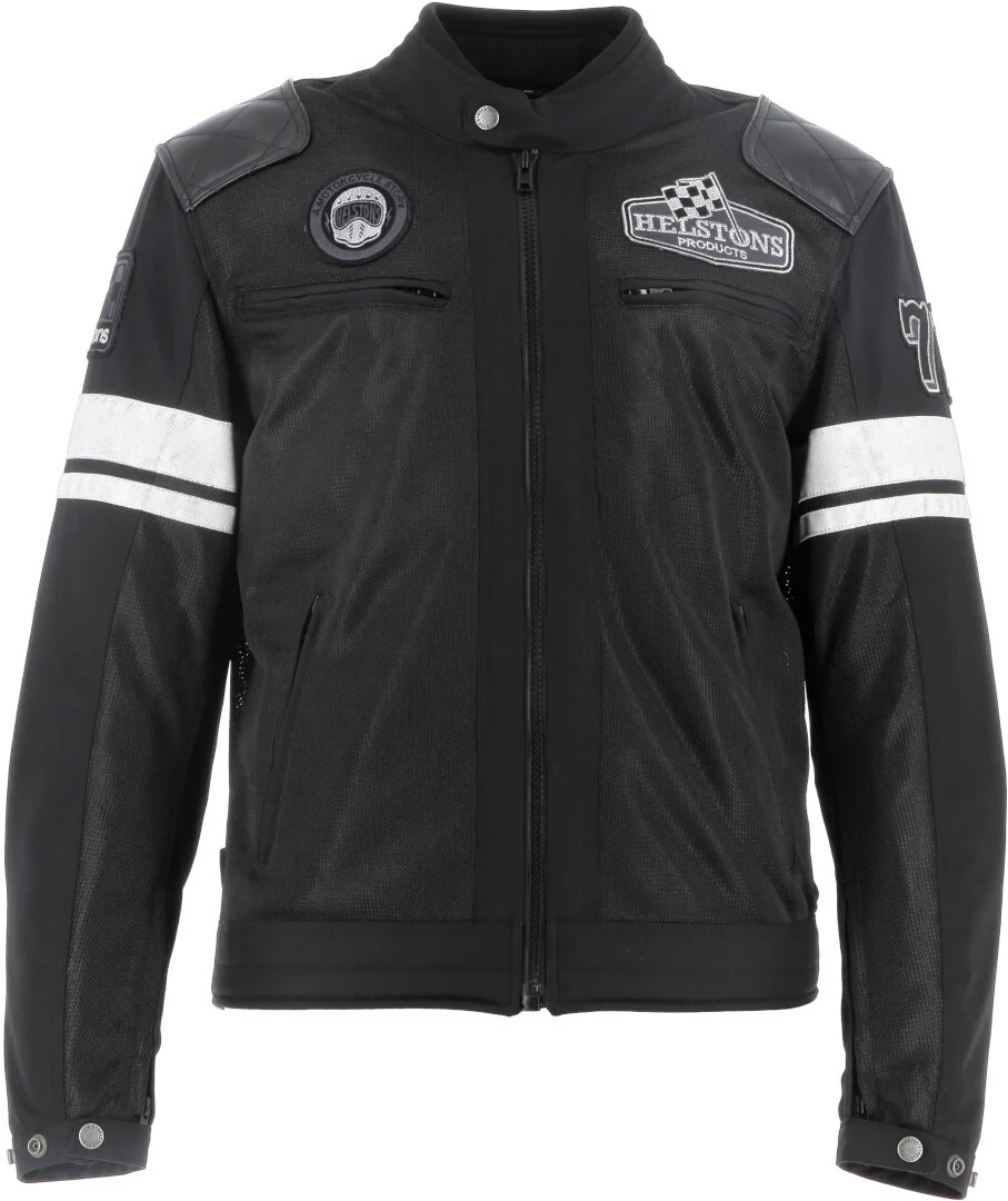 Helstons Revolte Air Motorcycle Textile Jacket black