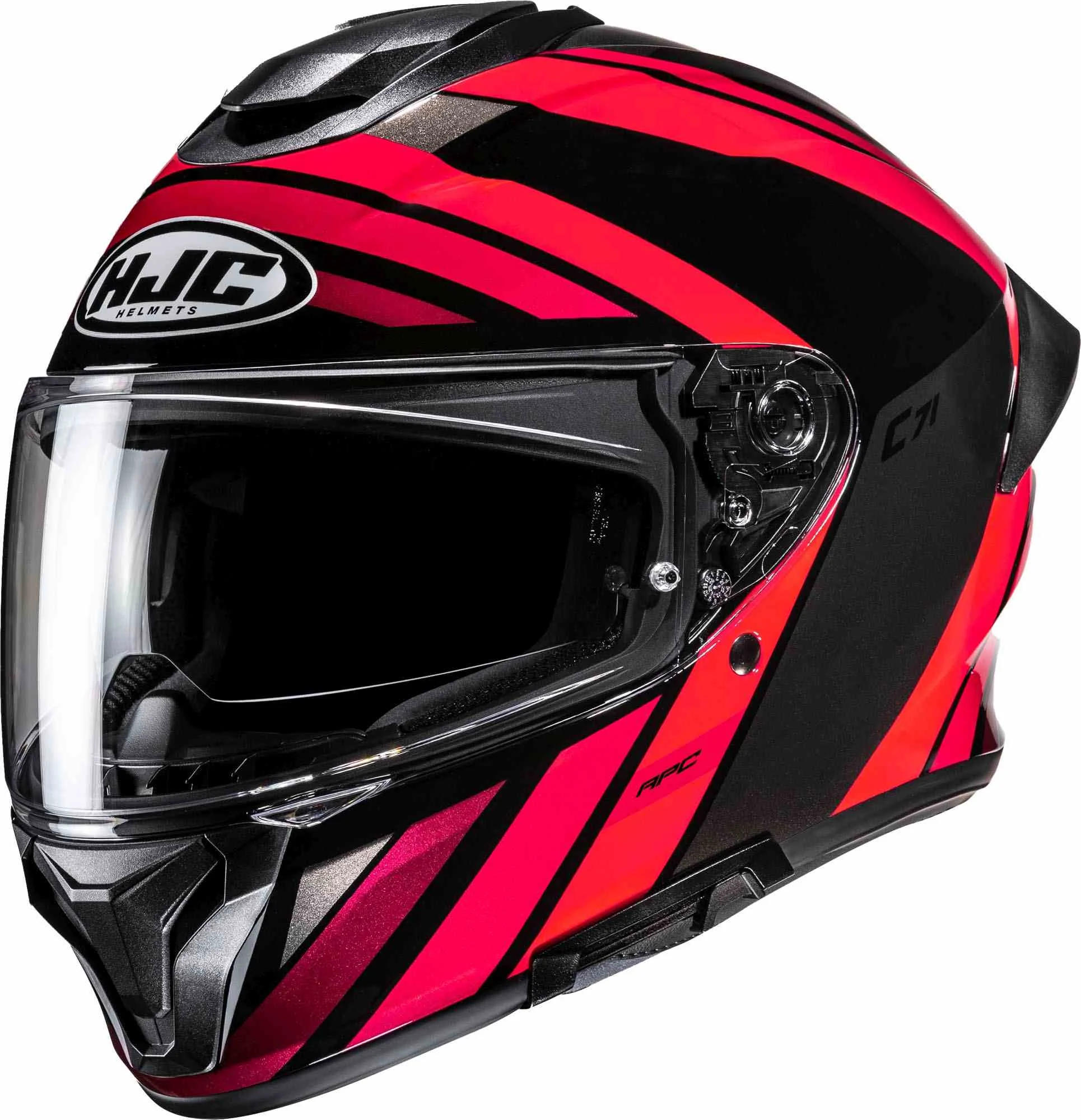 HJC C71 Faber Helmet black/red