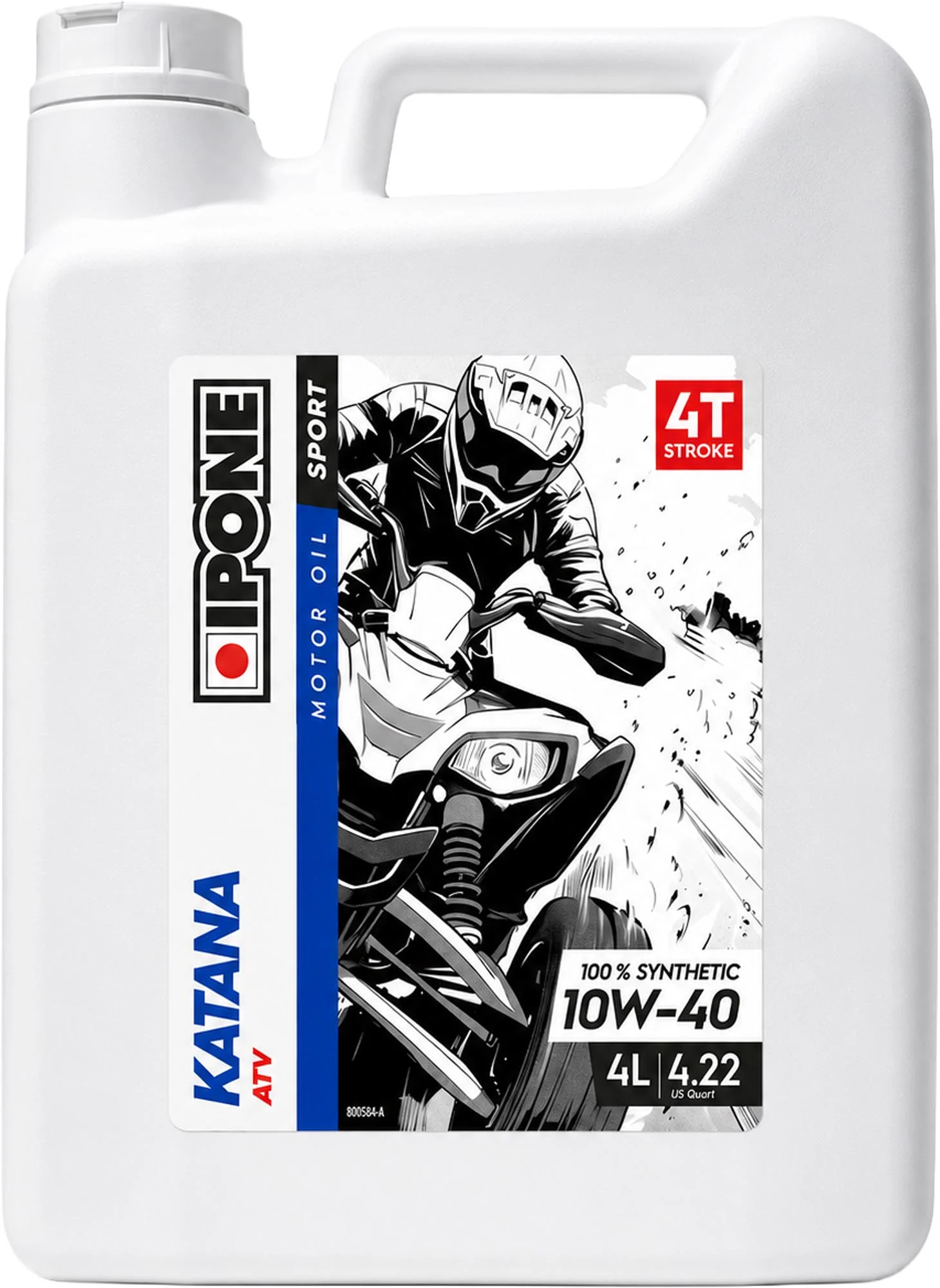 IPONE Katana ATV 10W-40 Motor Oil 4 Liter