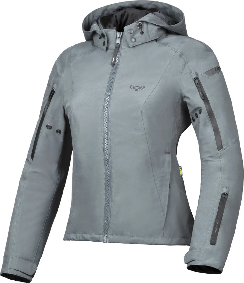 Ixon Burning Ladies Motorcycle Textile Jacket light green