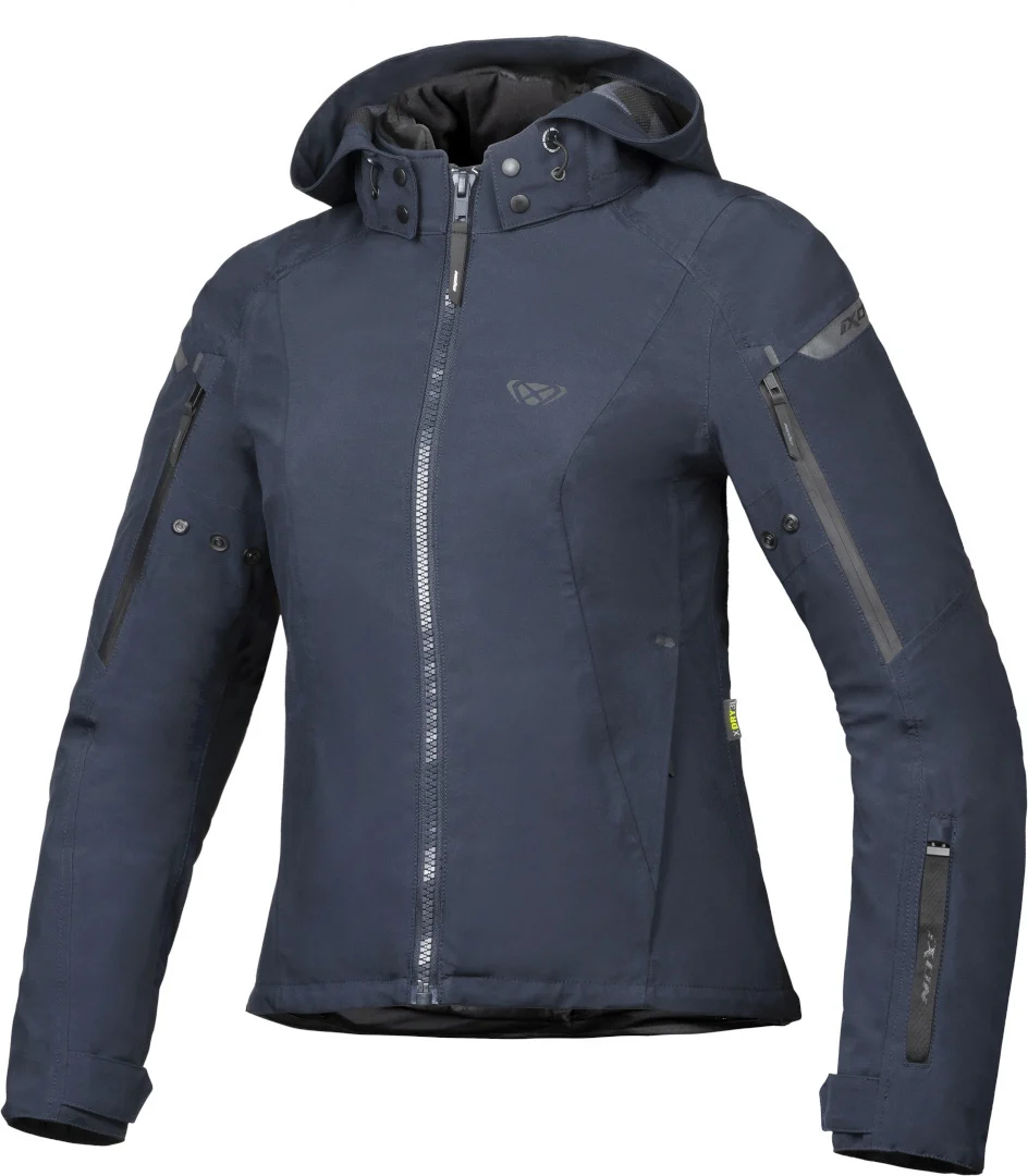 Ixon Burning Ladies Motorcycle Textile Jacket navy blue
