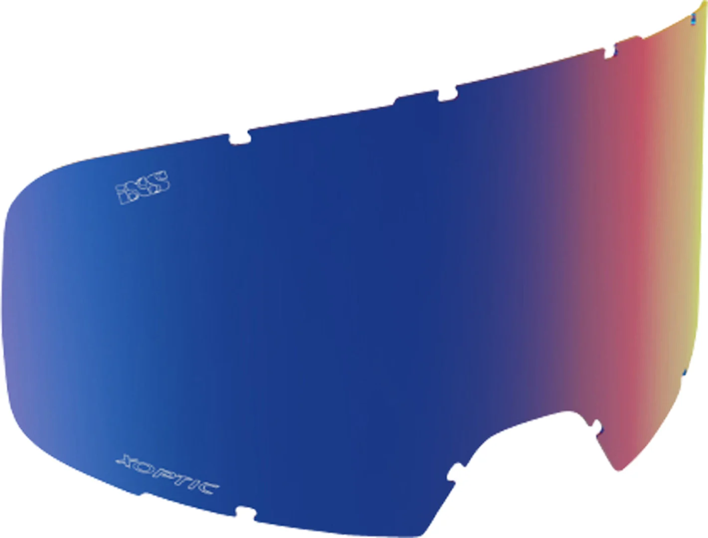 IXS Trigger/Trigger+/Hack Low Profile Replacement Lens blue