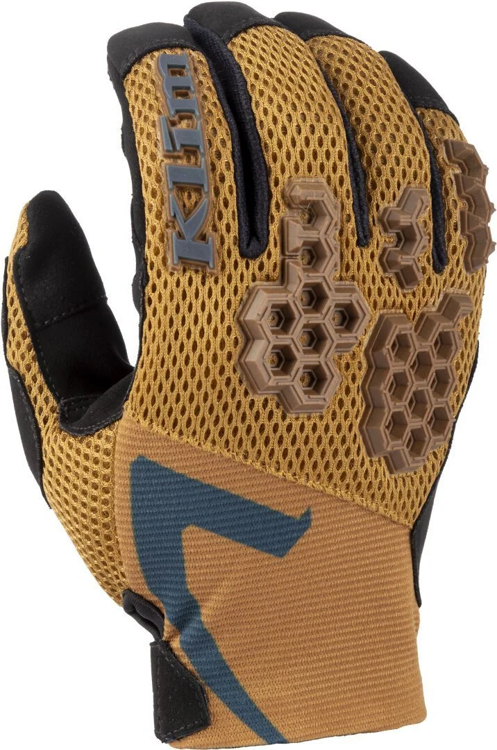 Klim Mojave 2025 Motocross Gloves brown/blue