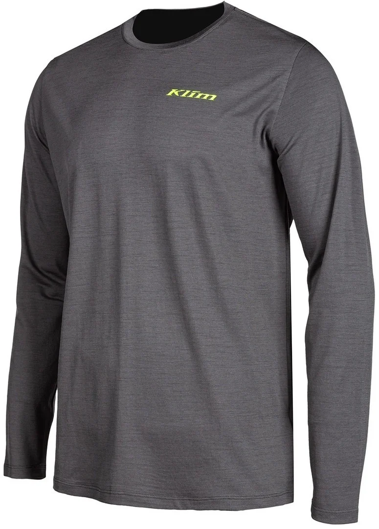 Klim Teton Merino Wool Functional Shirt grey/anthracite