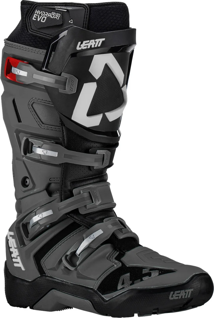 Leatt 4.5 HydraDri waterproof Motocross Boots black/grey
