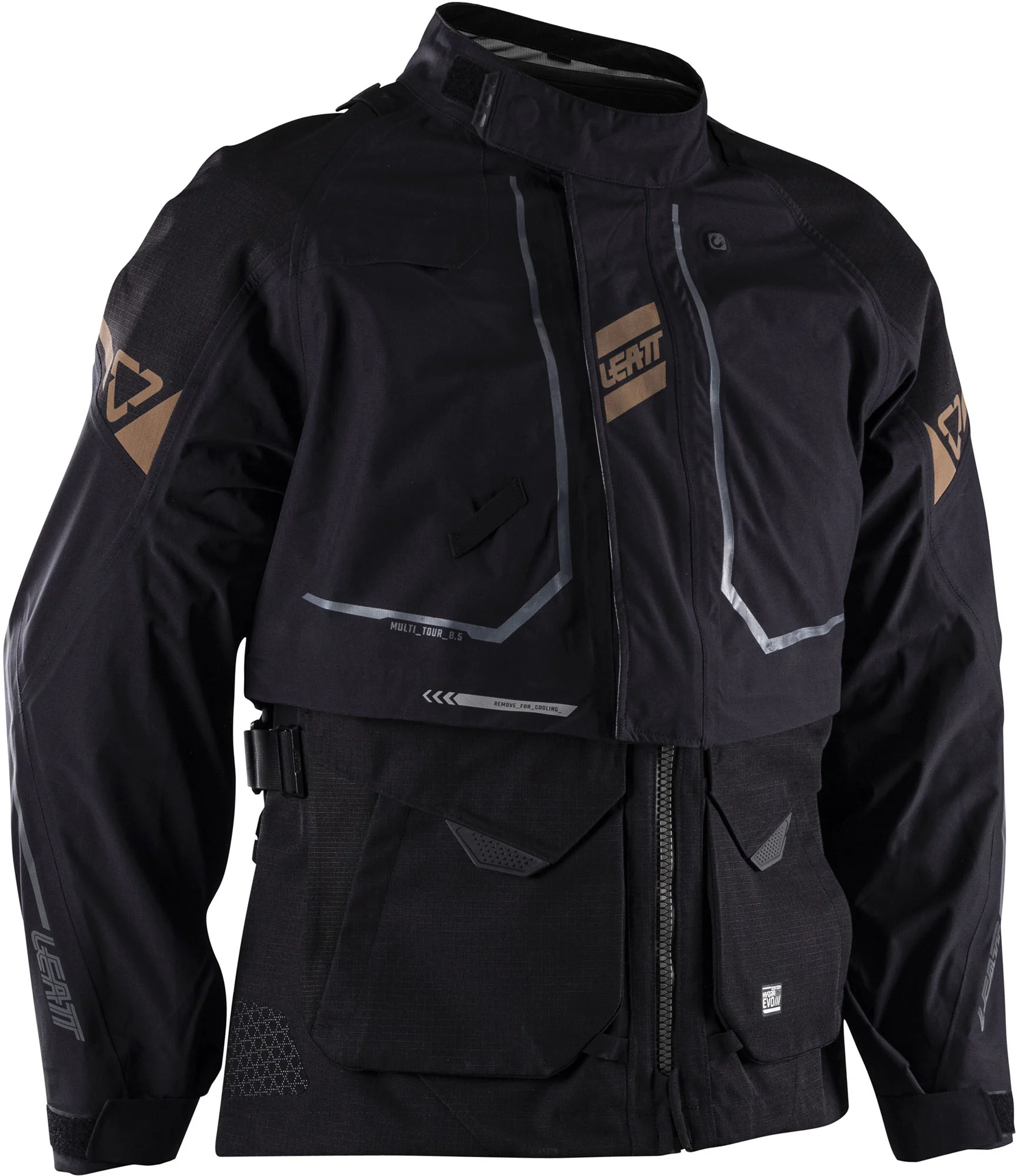 Leatt ADV Multitour 8.5 waterproof Textile Jacket black/bronze
