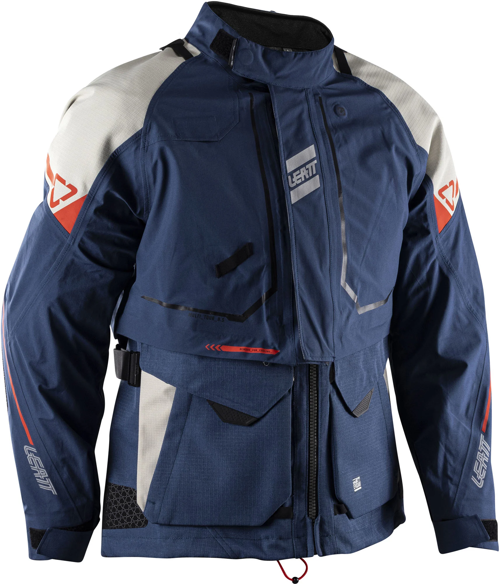 Leatt ADV Multitour 8.5 waterproof Textile Jacket blue/white/red