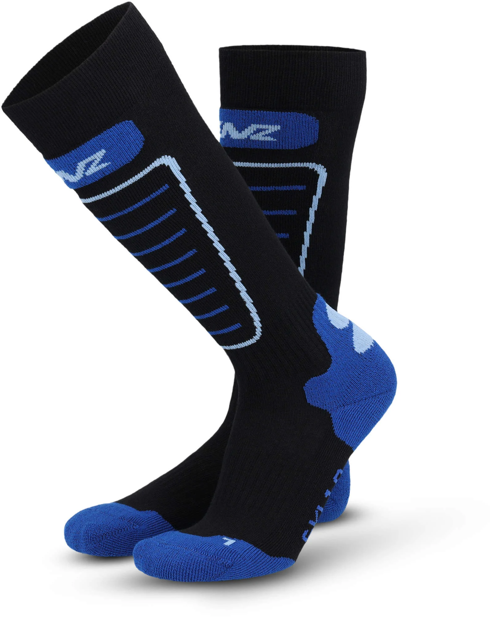 Lenz Skiing Kids Socks black/blue