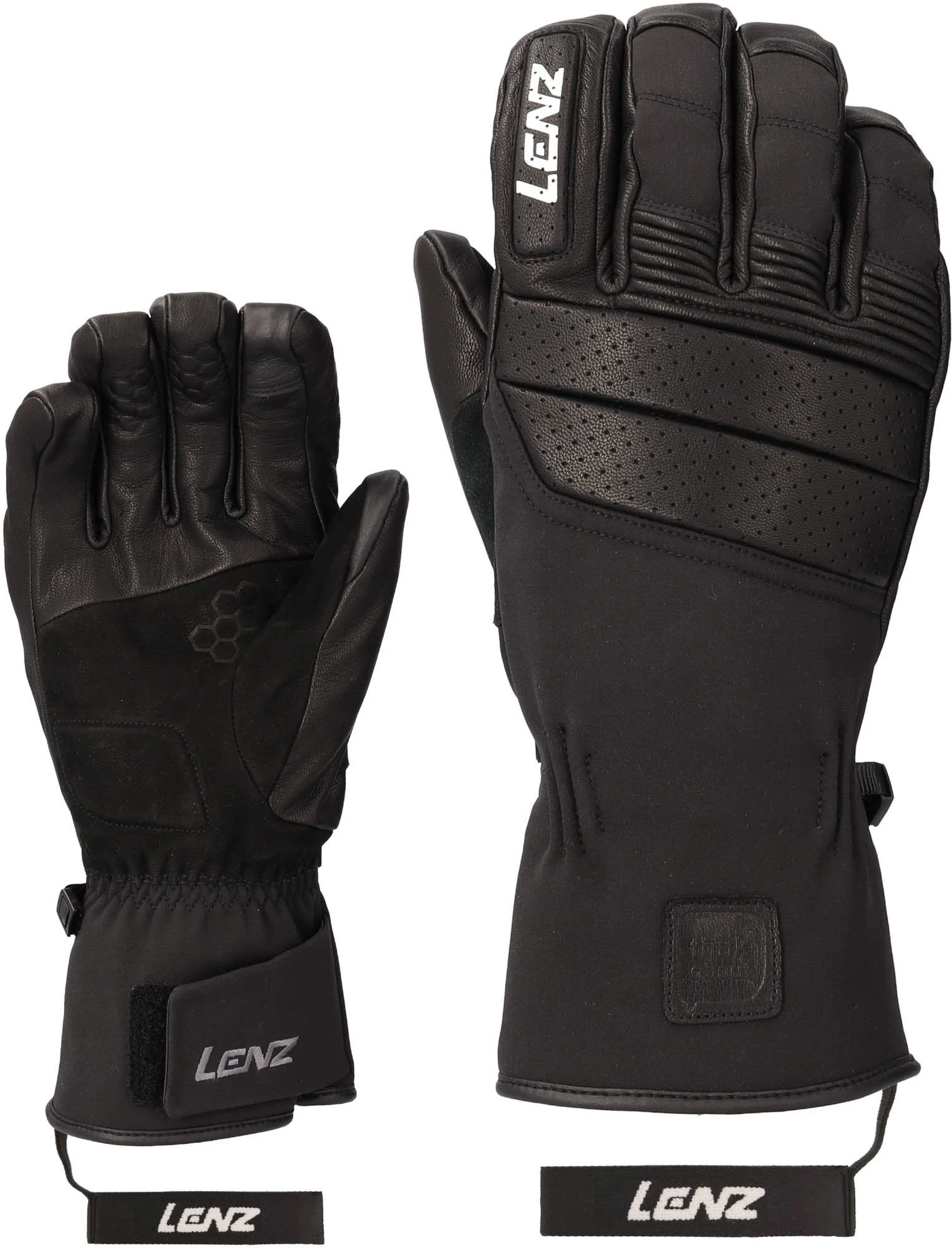 Lenz Think About Ski Gloves black