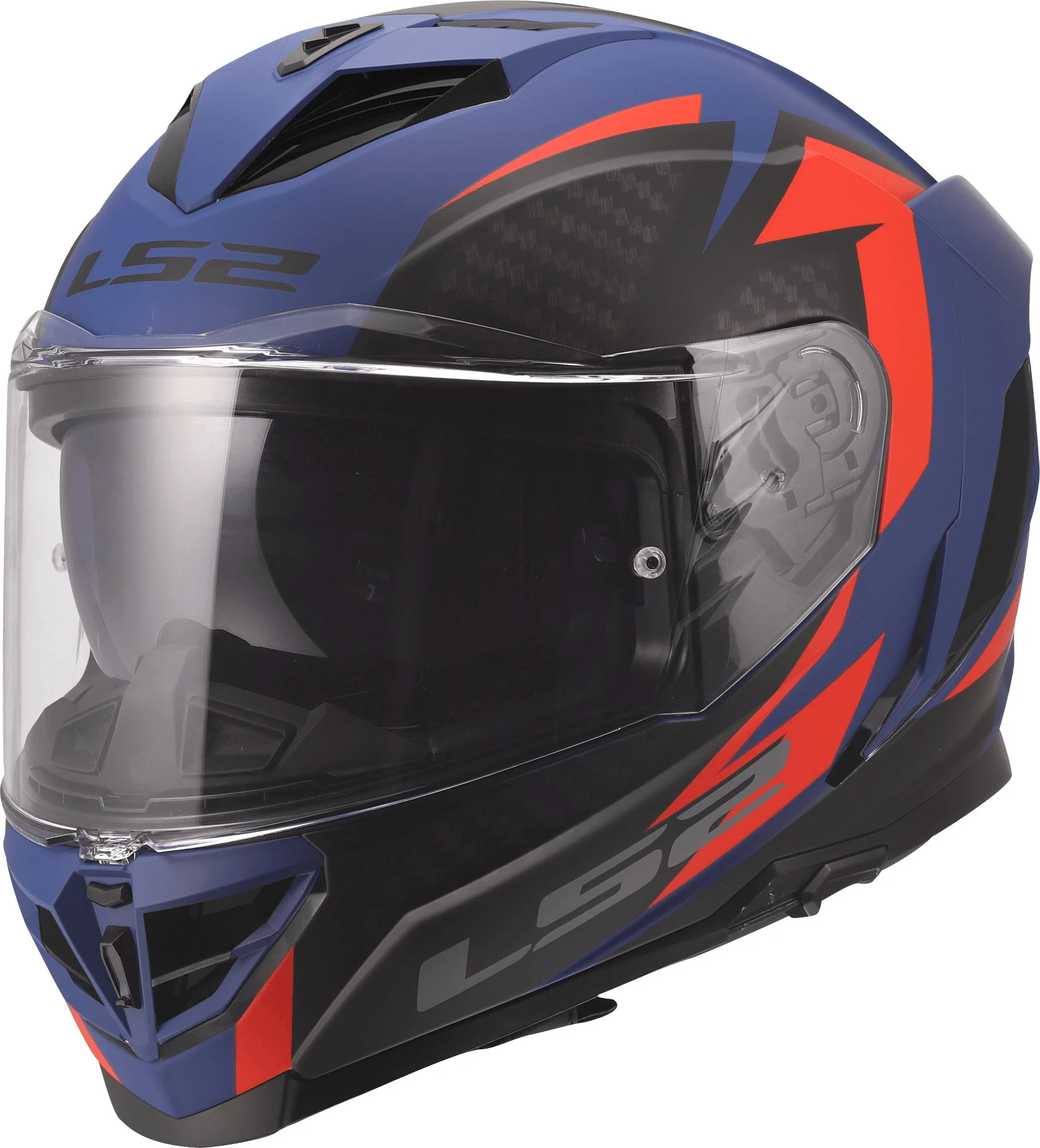 LS2 FF818 Storm III Dynamo Helmet  blue/red