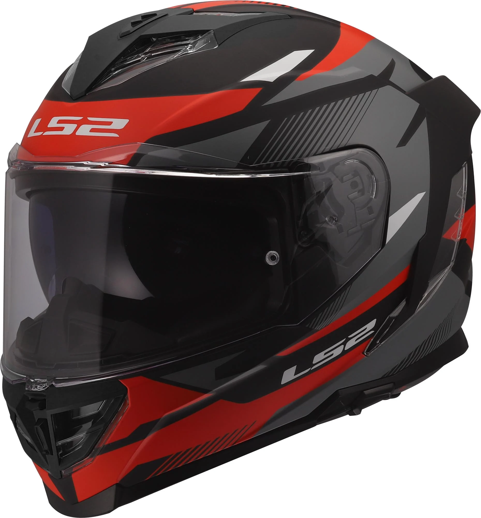 LS2 FF818 Storm III Komai Helmet  black/red