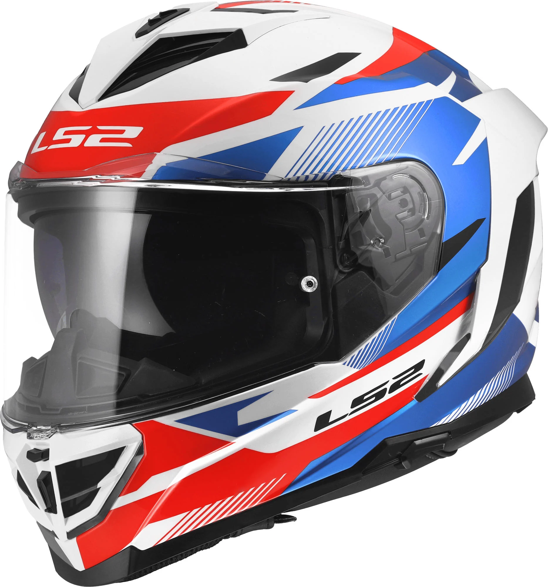 LS2 FF818 Storm III Komai Helmet  white/blue/red