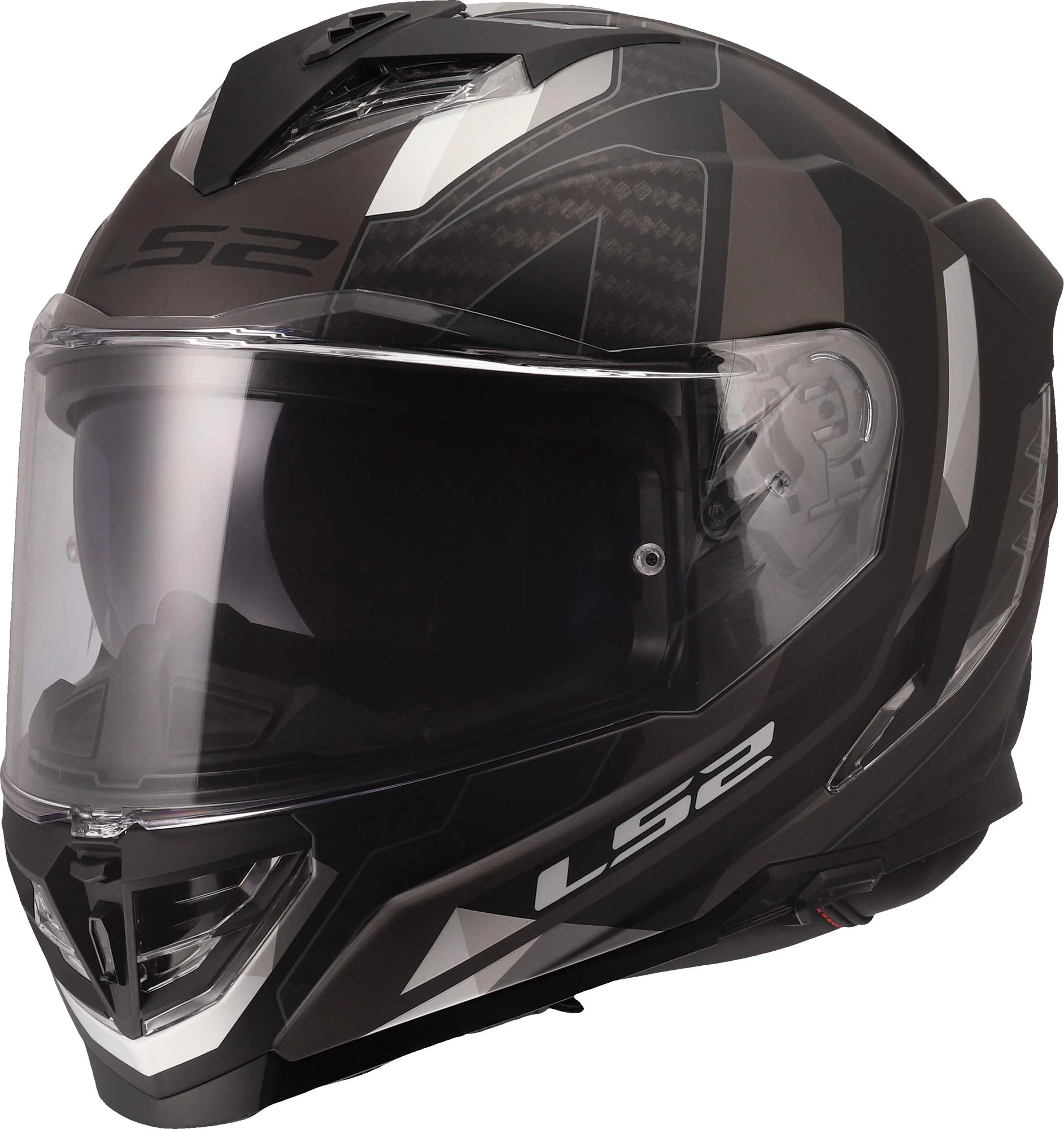 LS2 FF818 Storm III Sporty Helmet  black/grey