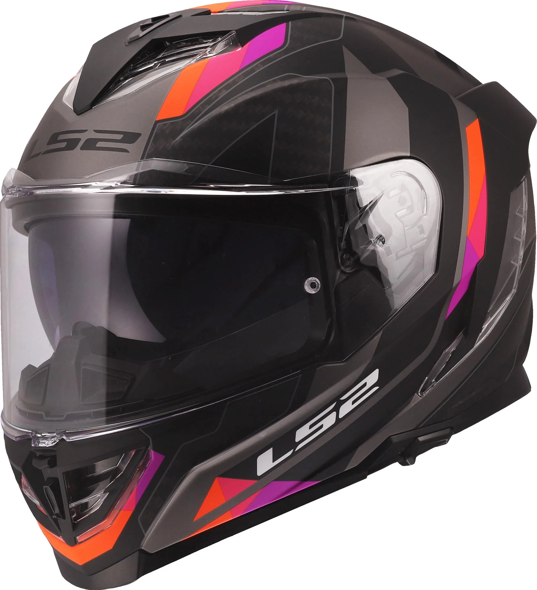 LS2 FF818 Storm III Sporty Helmet  grey/purple