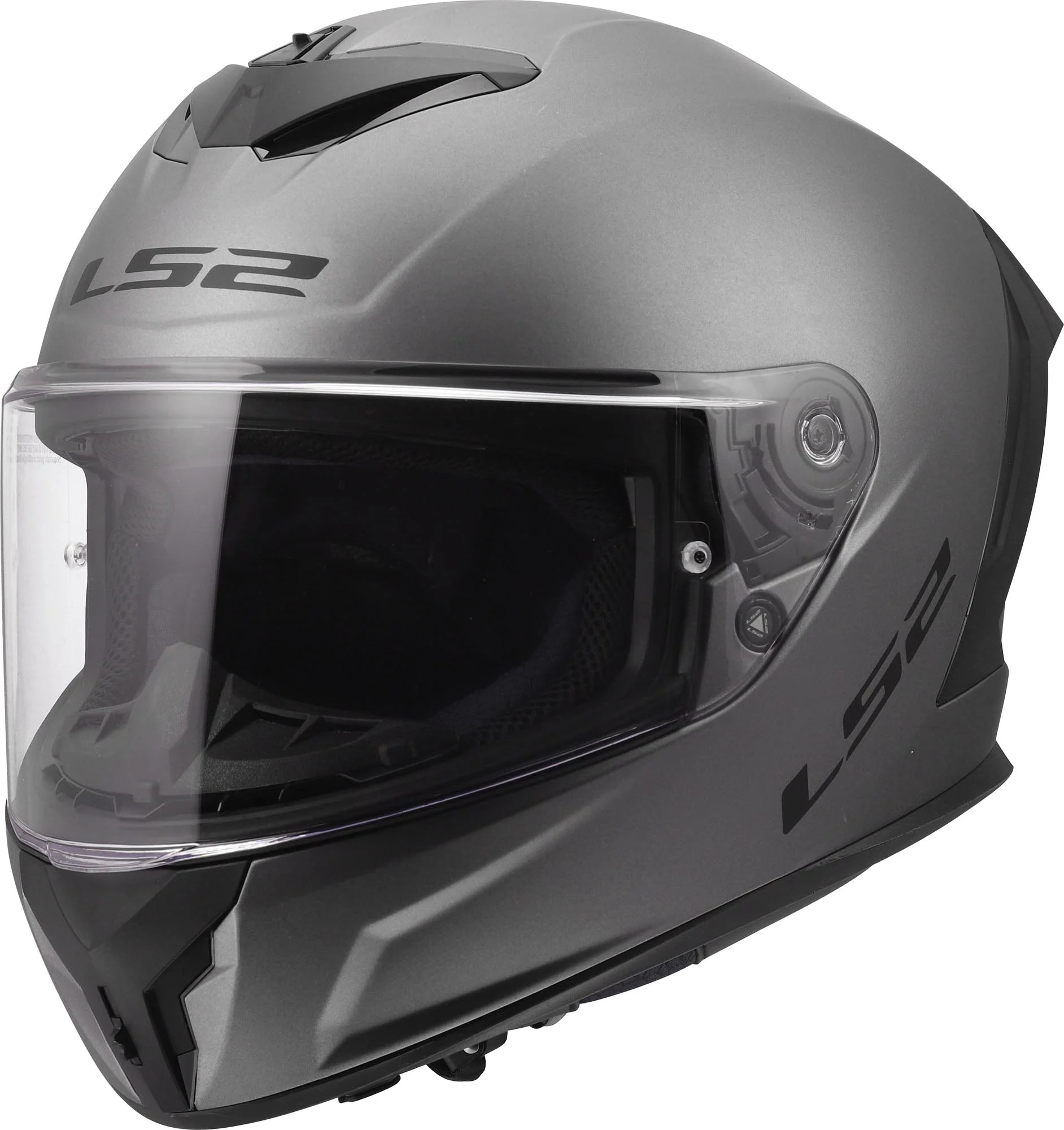 LS2 FF820 Rapid III Helmet  grey matt