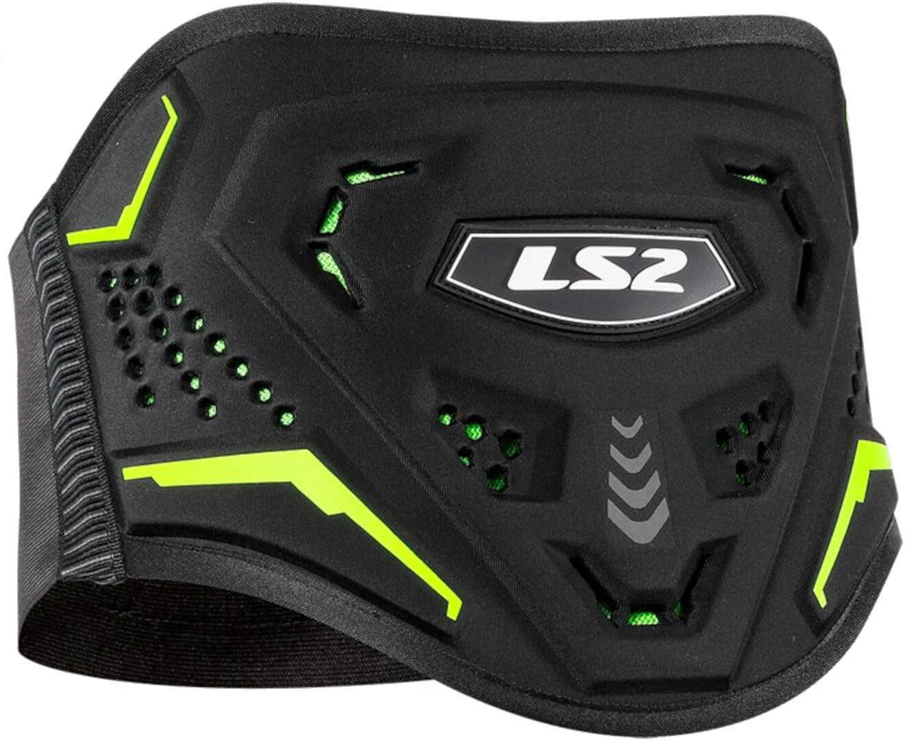 LS2 Koku Wide Kidney Belt black/neon-yellow