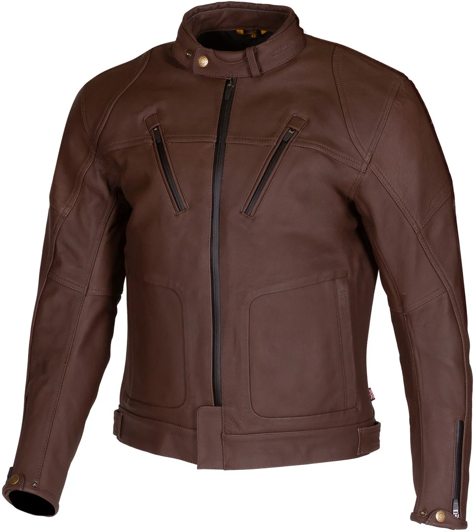 Merlin Gable II waterproof Motorcycle Leather Jacket brown