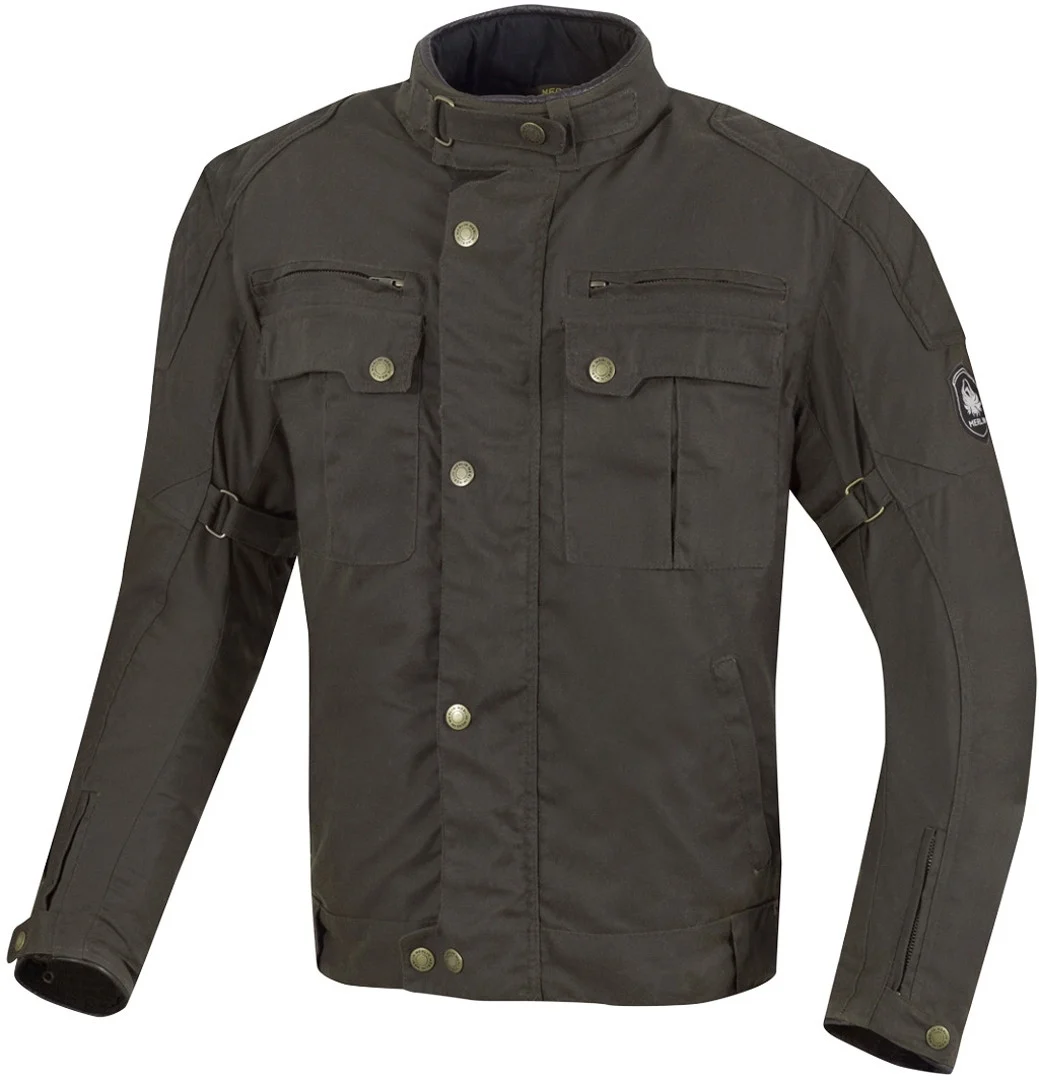 Merlin Perton Motorcycle Waxed Jacket brown