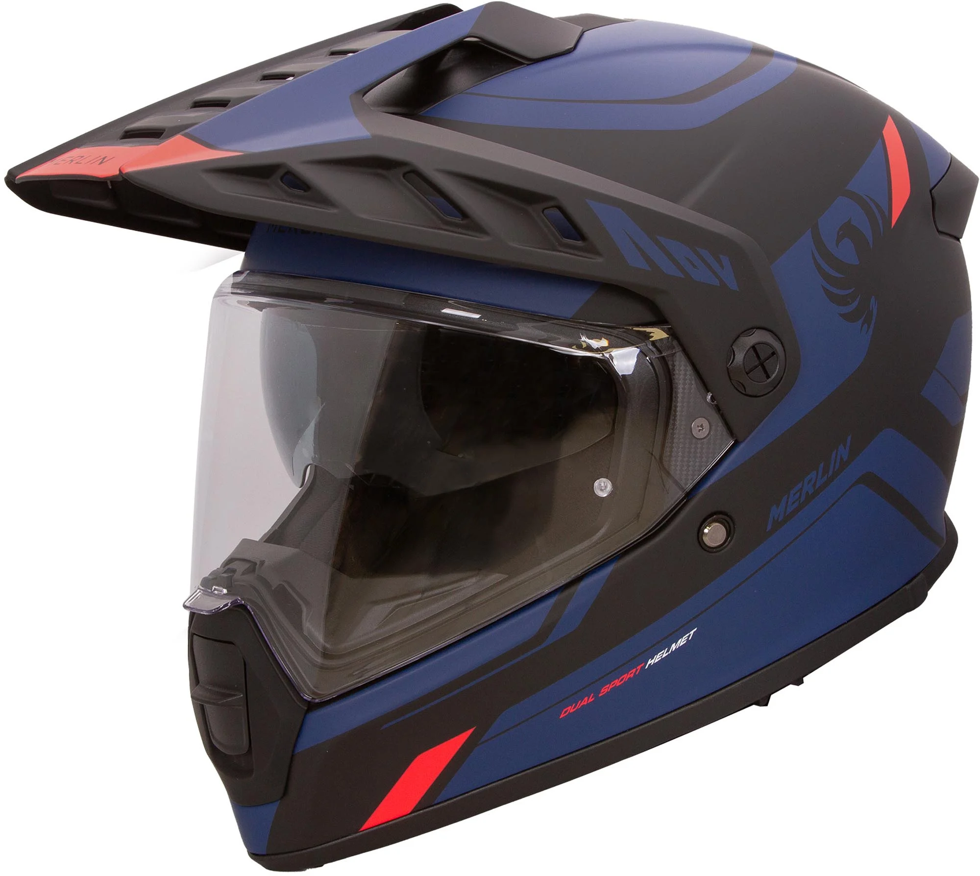 Merlin Torres Adventure Block Enduro Helmet blue matt