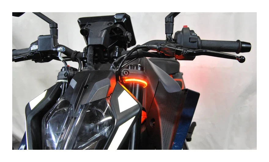 New Rage Cycles LED Front Turn Signals KTM 390 Duke 2024-2026