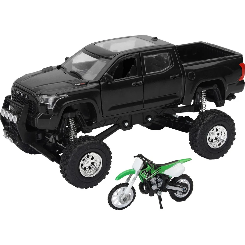 NEW-RAY Replica 4*4 Truck/Dirt Bike